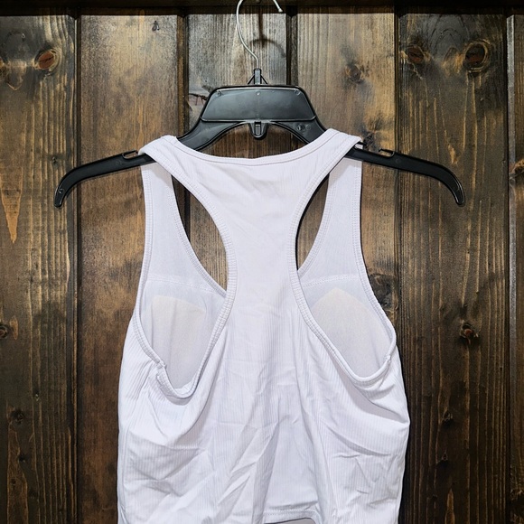 Lilac Ribbed Tank Top - Picture 2 of 2